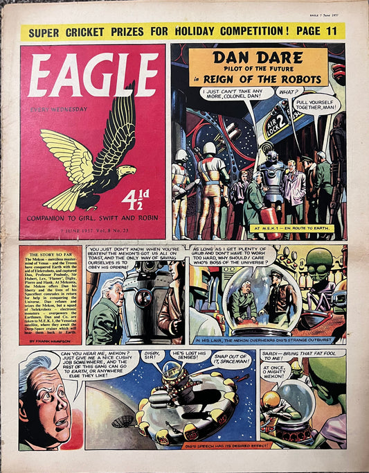 Eagle Comic Magazine 7th June 1957