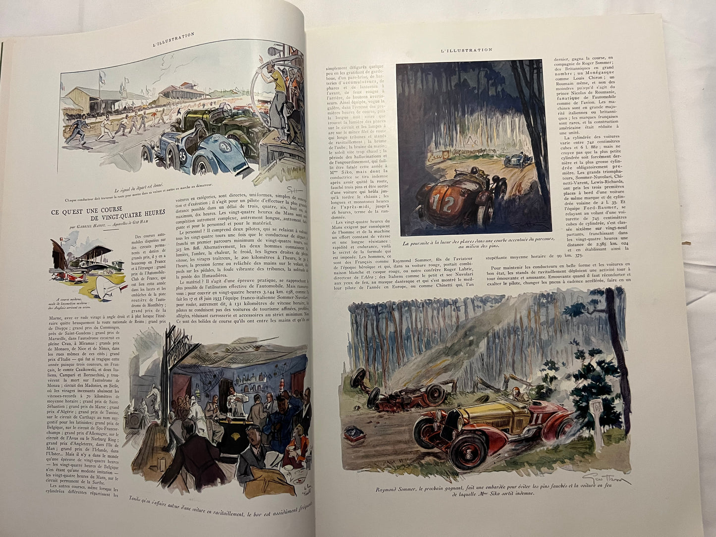 L'Illustration Magazine L'AUTOMOBILE et le TOURISME - 7th October 1933