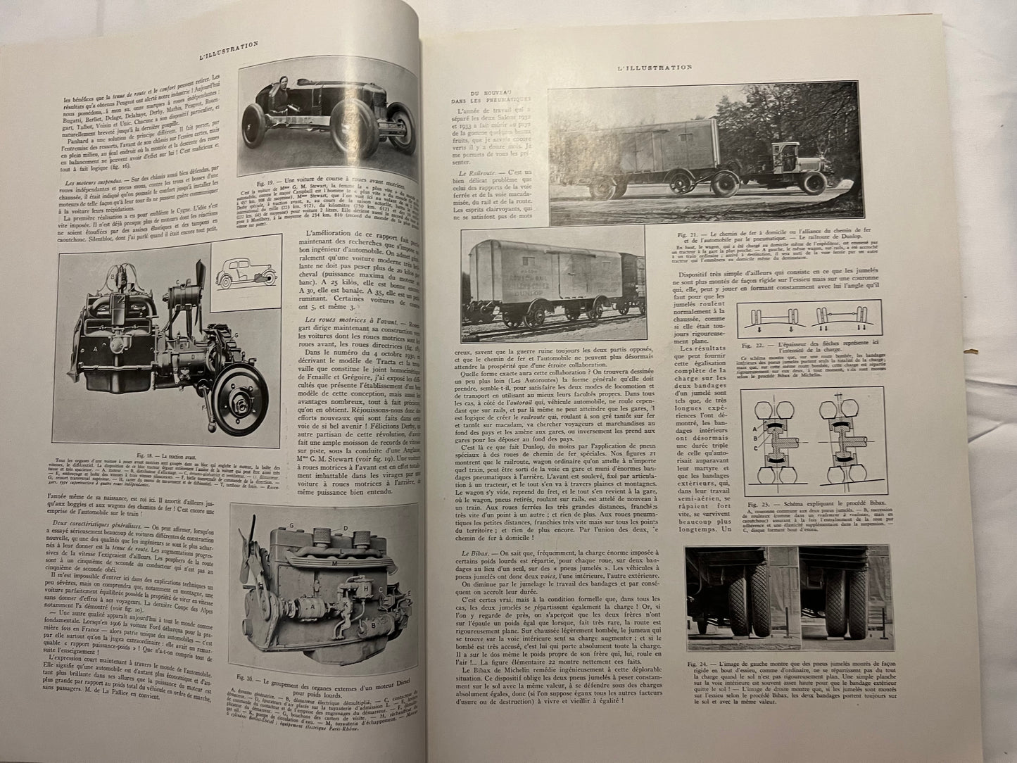 L'Illustration Magazine L'AUTOMOBILE et le TOURISME - 7th October 1933