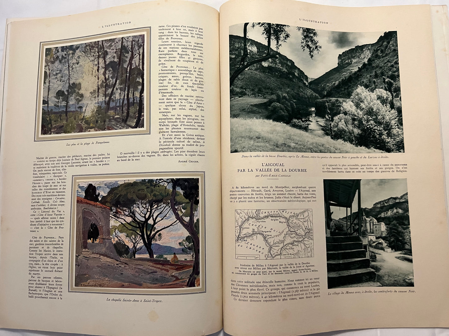 L'Illustration Magazine L'AUTOMOBILE et le TOURISME - 7th October 1933