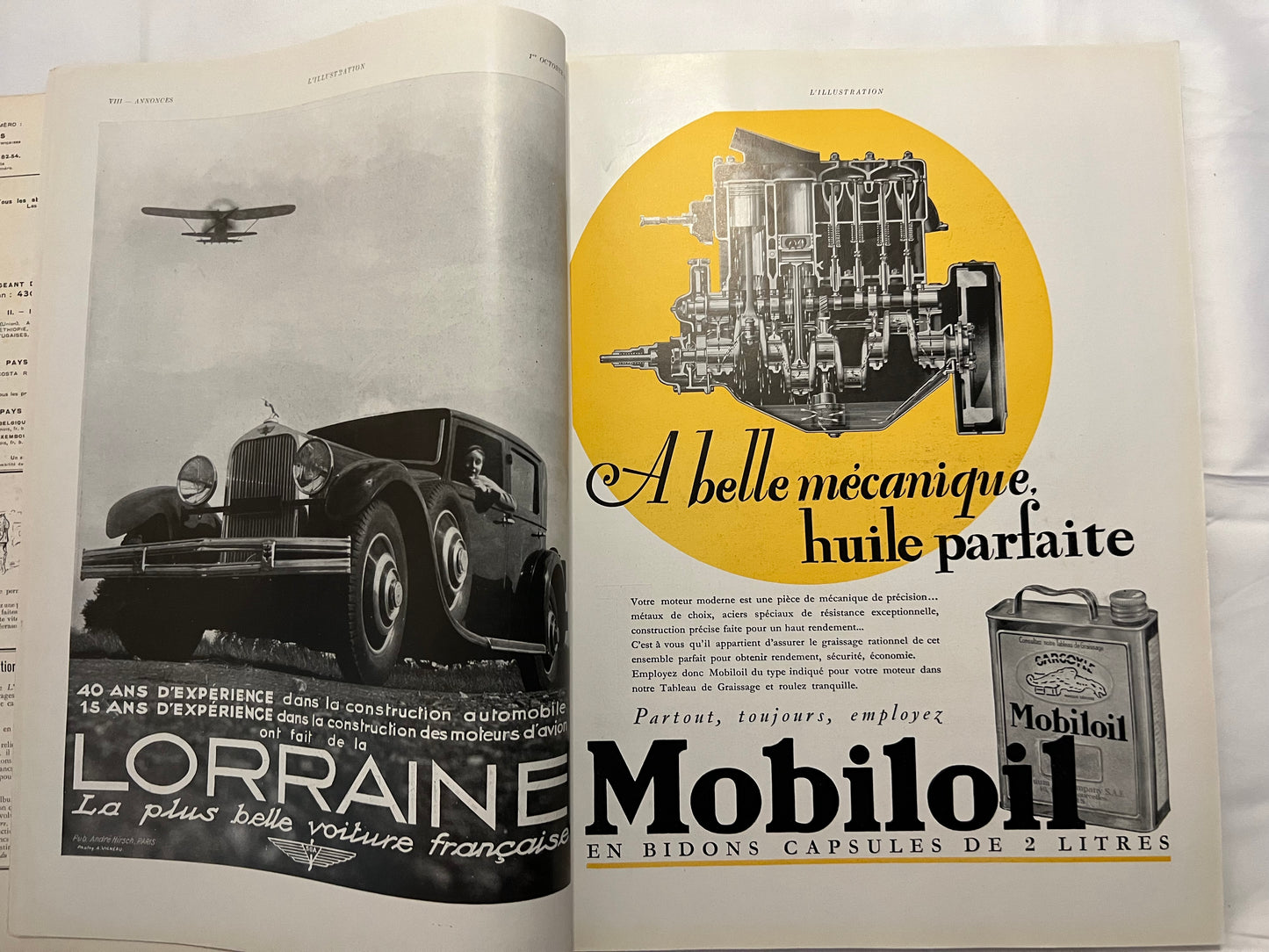 L'Illustration Magazine L'AUTOMOBILE et le TOURISME - 1st October 1932