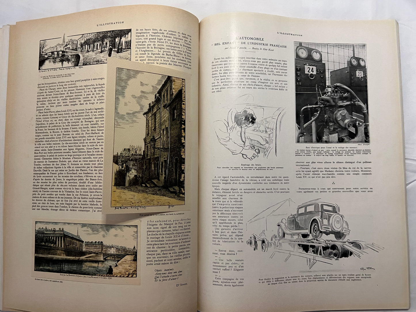 L'Illustration Magazine L'AUTOMOBILE et le TOURISME - 1st October 1932