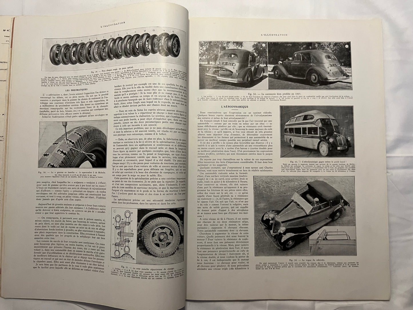 L'Illustration Magazine L'AUTOMOBILE et le TOURISME - 6th October 1934