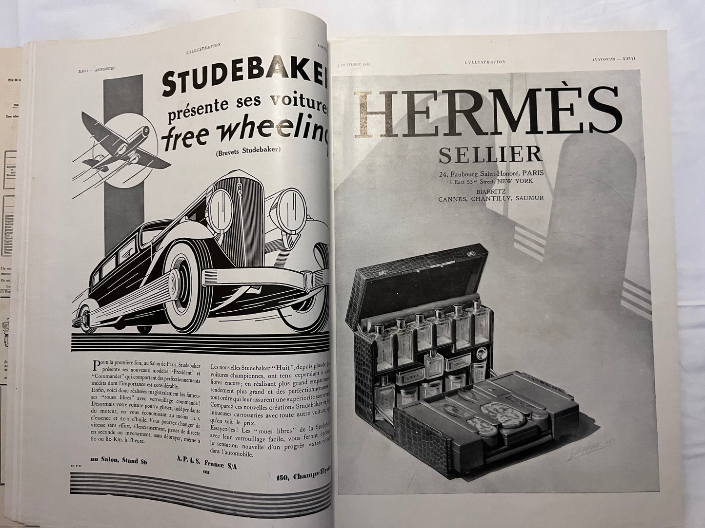 L'Illustration Magazine L'AUTOMOBILE et le TOURISME - 4th October 1930