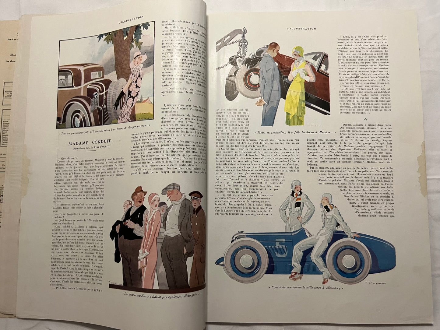 L'Illustration Magazine L'AUTOMOBILE et le TOURISME - 4th October 1930