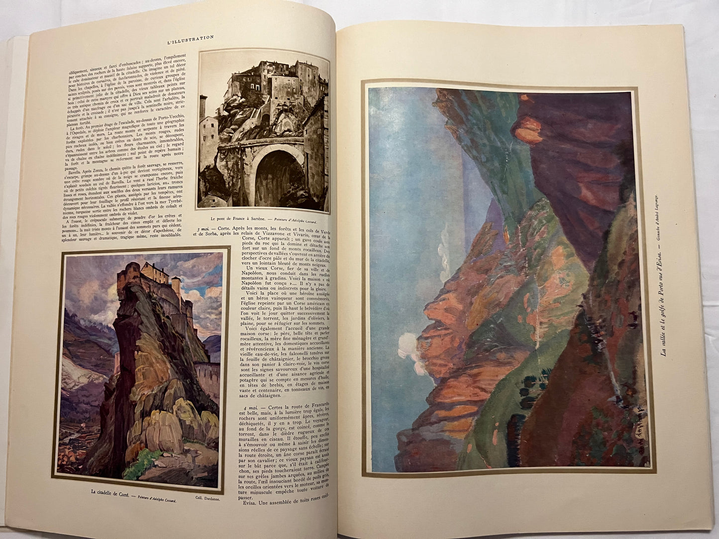 L'Illustration Magazine L'AUTOMOBILE et le TOURISME - 4th October 1930