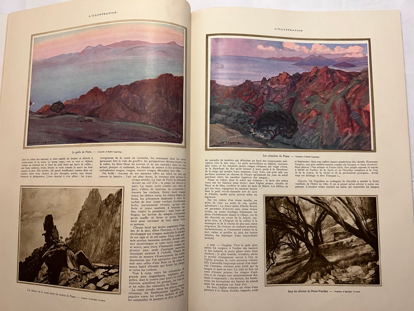 L'Illustration Magazine L'AUTOMOBILE et le TOURISME - 4th October 1930