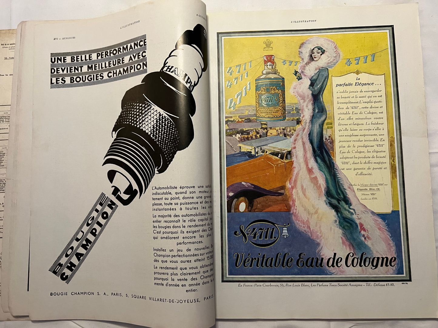 L'Illustration Magazine L'AUTOMOBILE et le TOURISME - 3rd October 1931