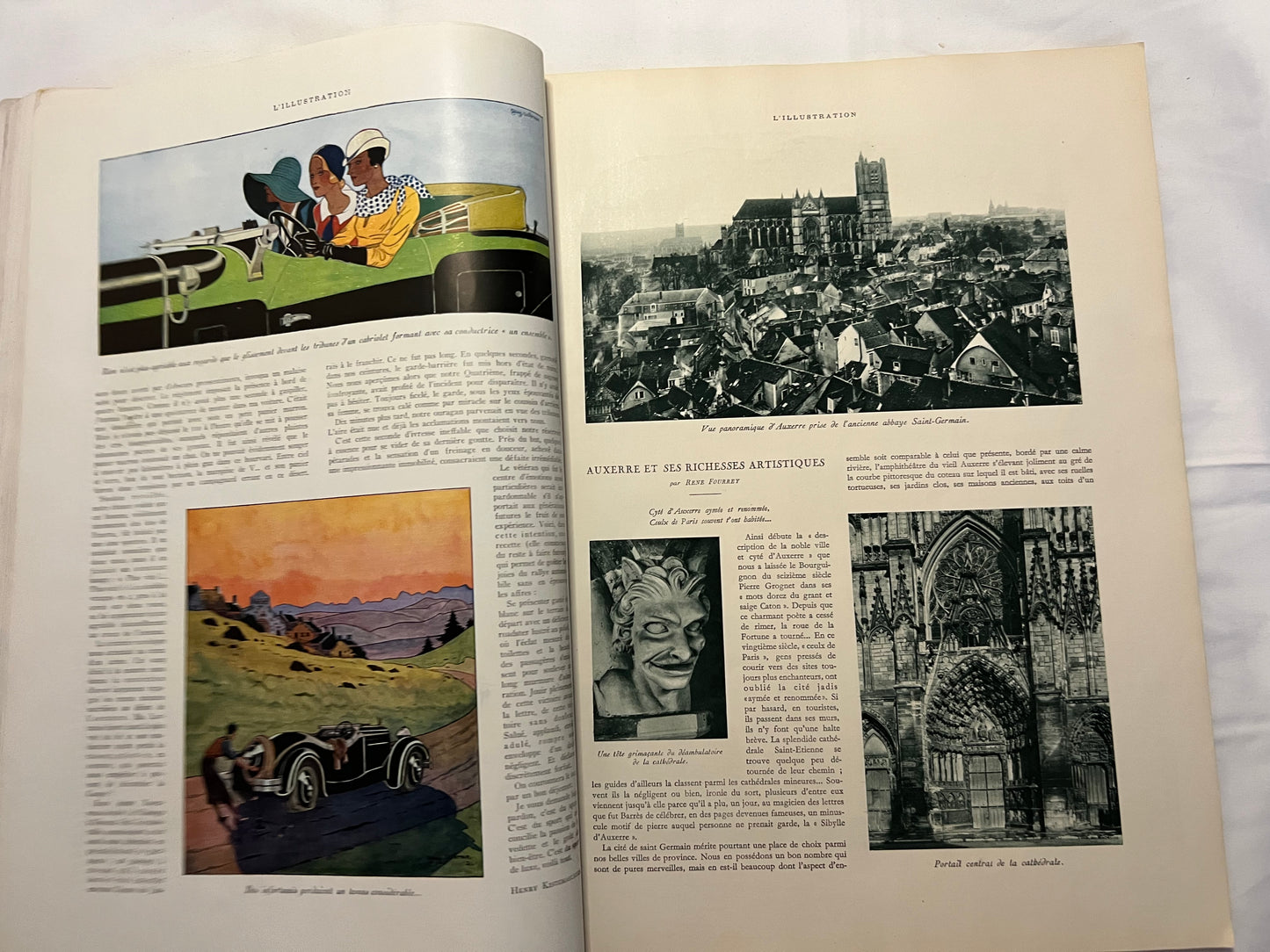 L'Illustration Magazine L'AUTOMOBILE et le TOURISME - 3rd October 1931