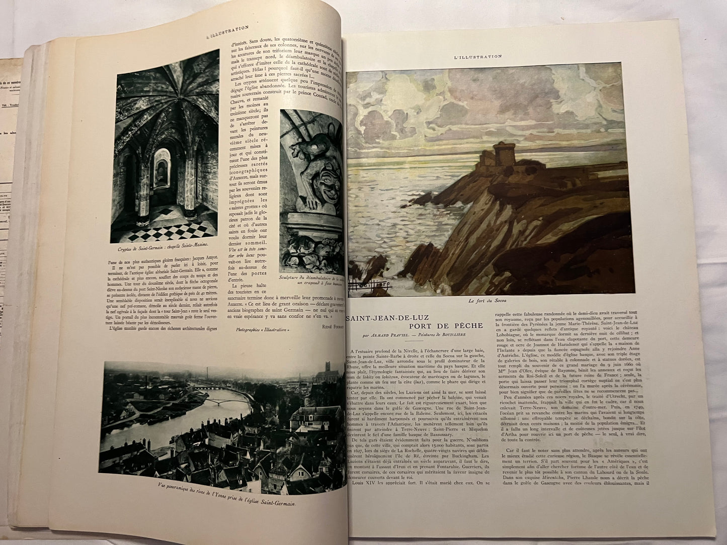 L'Illustration Magazine L'AUTOMOBILE et le TOURISME - 3rd October 1931