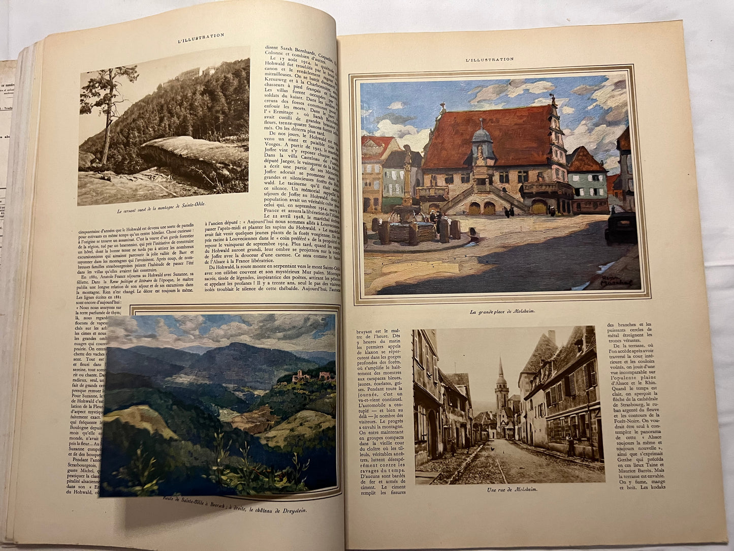 L'Illustration Magazine L'AUTOMOBILE et le TOURISME - 3rd October 1931