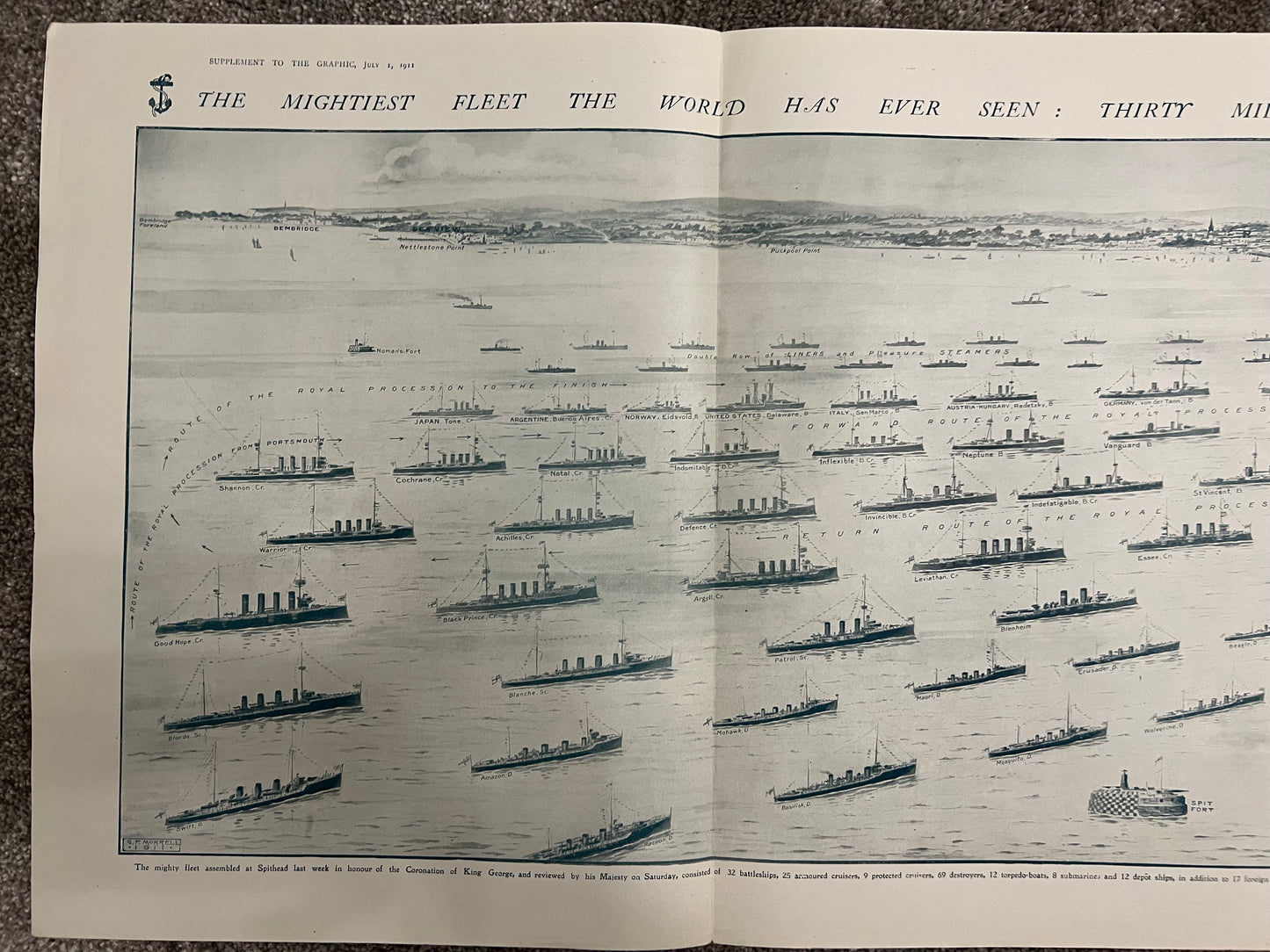 The Graphic Magazine (Special Naval Number) July 1st 1911 No.2170