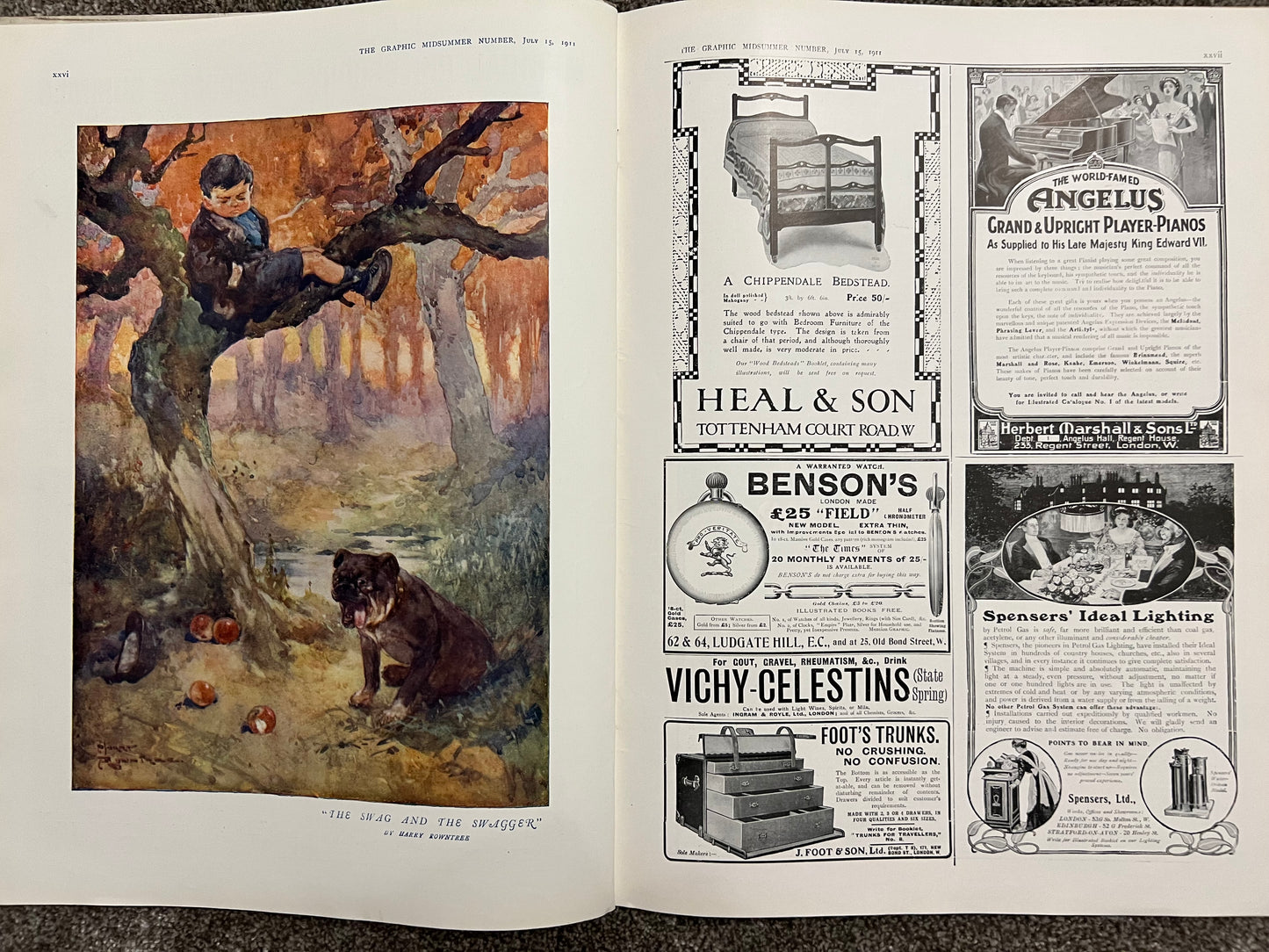 The Graphic Magazine (Summer Number) July 15th 1911 No.2172