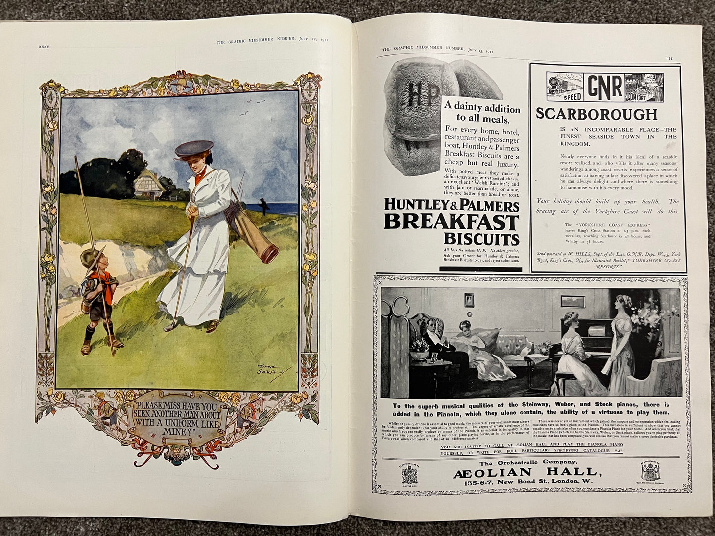 The Graphic Magazine (Summer Number) July 15th 1911 No.2172