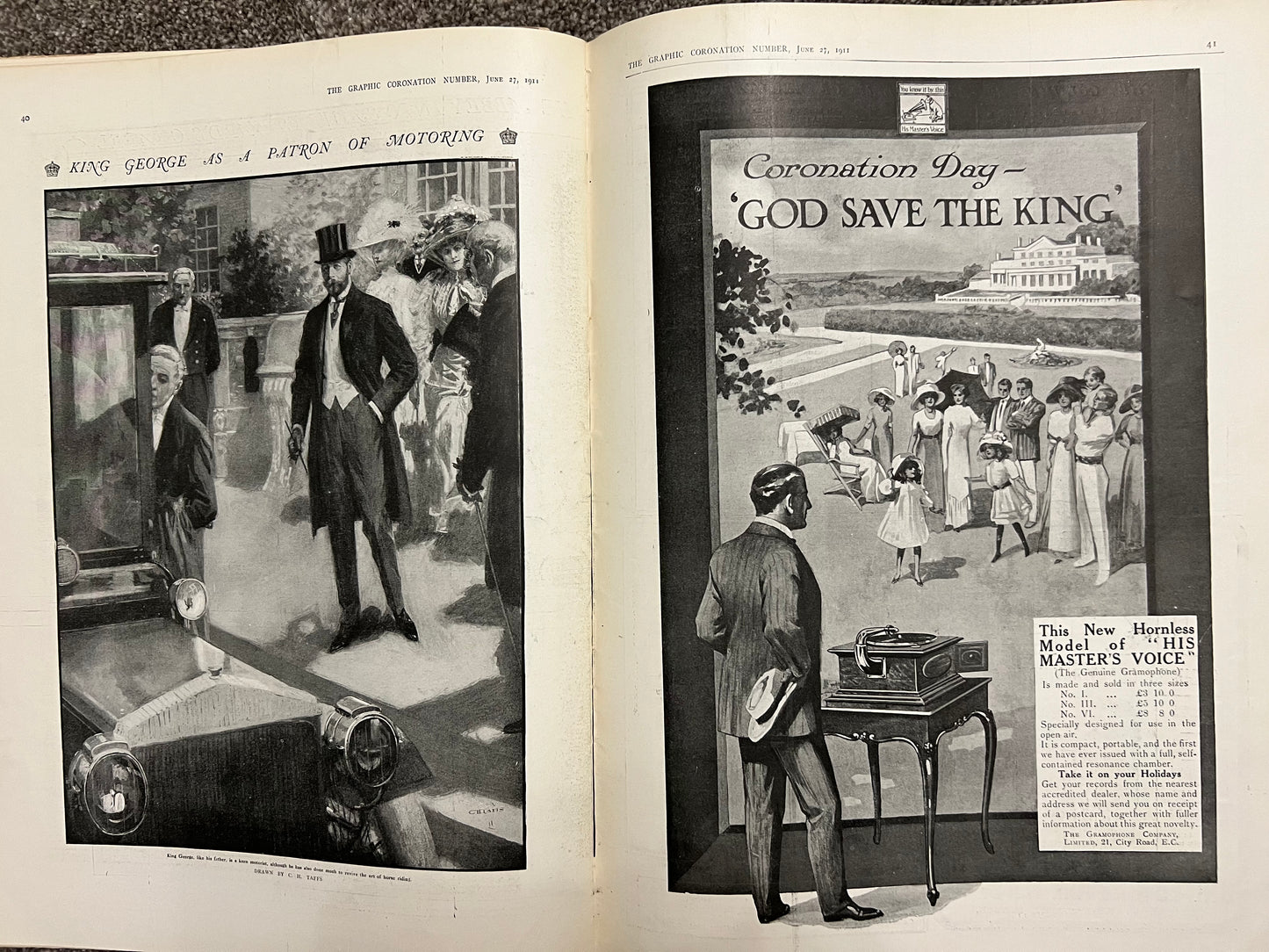 The Graphic Magazine (Special Coronation Number) - 27th June 1911, No.2169