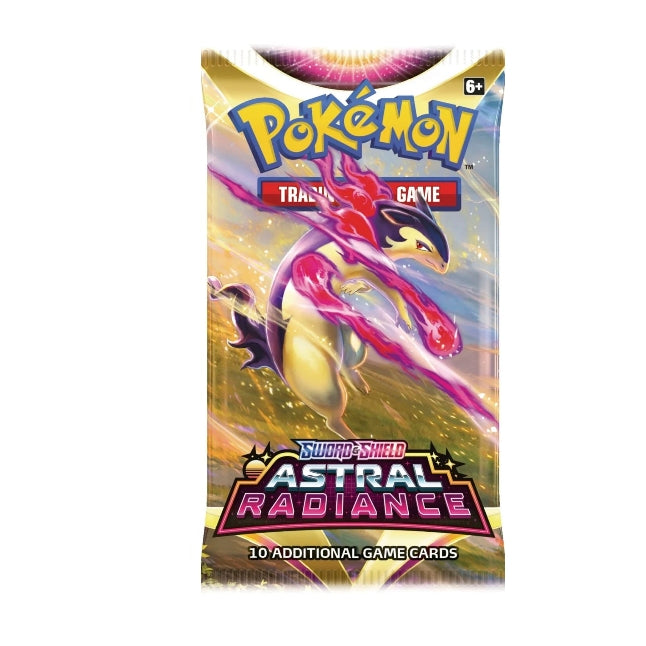 Pokémon TCG: Sword & Shield Astral Radiance Single Booster Pack (10 Cards)