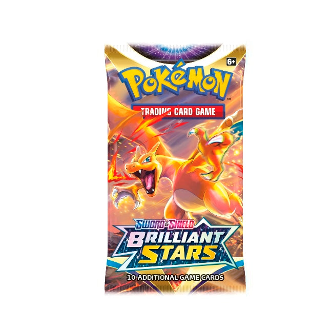 Pokémon TCG: Sword & Shield Brilliant Stars Single Booster Pack (10 Cards)