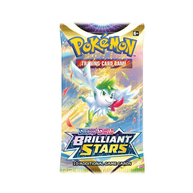 Pokémon TCG: Sword & Shield Brilliant Stars Single Booster Pack (10 Cards)