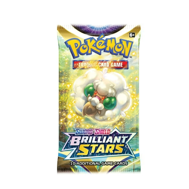 Pokémon TCG: Sword & Shield Brilliant Stars Single Booster Pack (10 Cards)