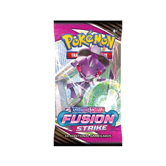 Pokémon TCG: Sword & Shield Fusion Strike Single Booster Pack (10 Cards)