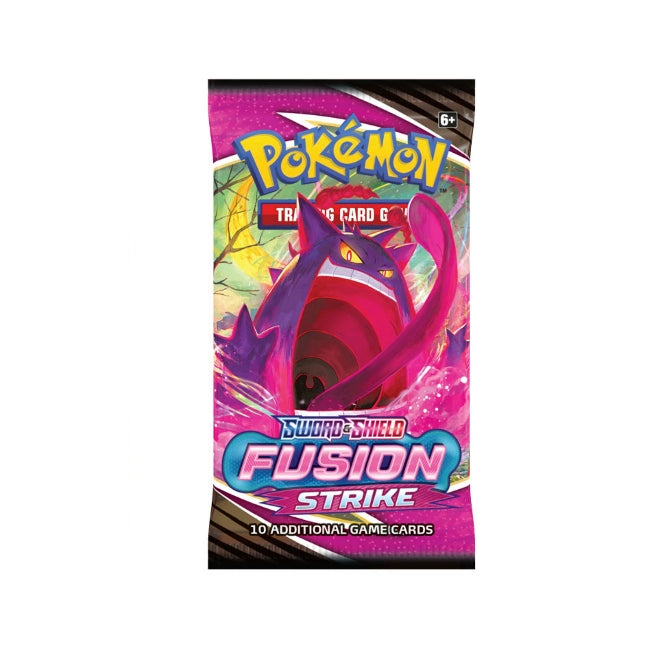 Pokémon TCG: Sword & Shield Fusion Strike Single Booster Pack (10 Cards)