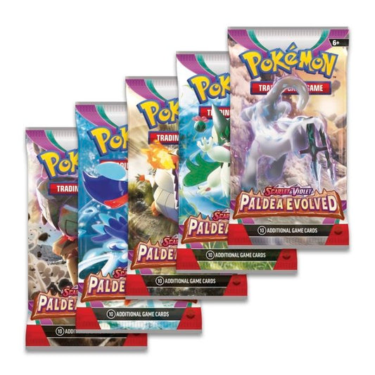 Pokémon TCG: Scarlet & Violet Paldea Evolved Single Booster Pack (10 Cards)