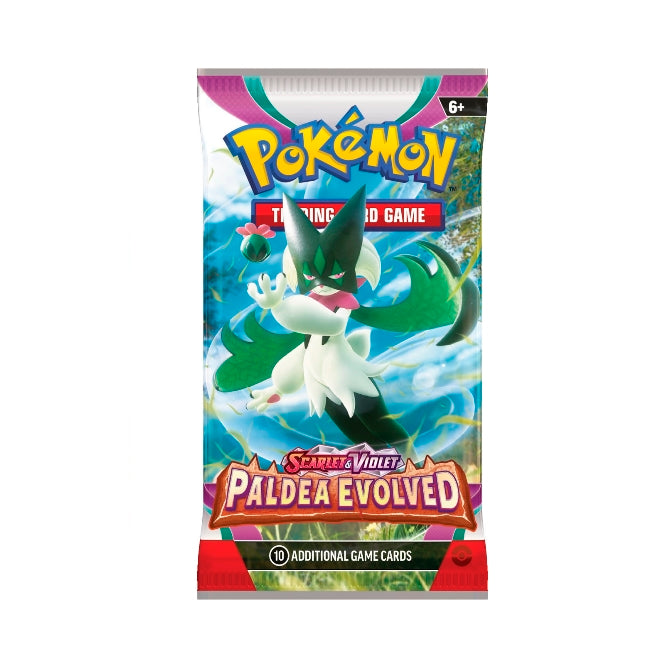 Pokémon TCG: Scarlet & Violet Paldea Evolved Single Booster Pack (10 Cards)