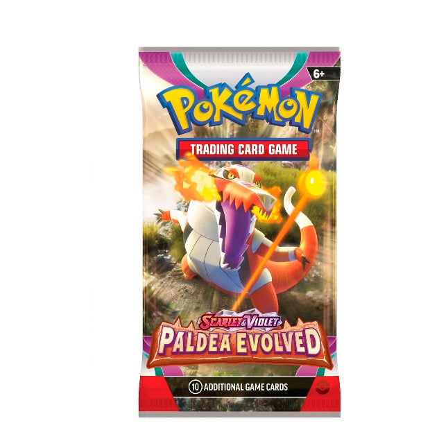 Pokémon TCG: Scarlet & Violet Paldea Evolved Single Booster Pack (10 Cards)