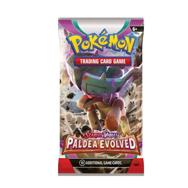 Pokémon TCG: Scarlet & Violet Paldea Evolved Single Booster Pack (10 Cards)