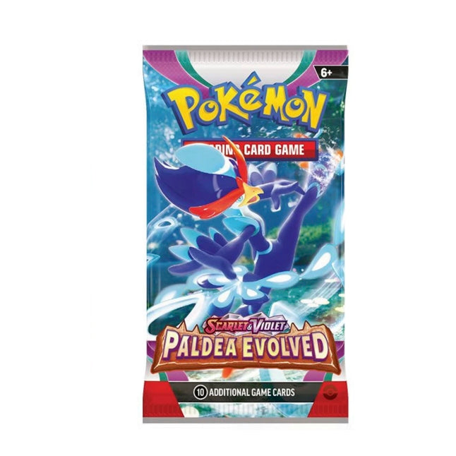 Pokémon TCG: Scarlet & Violet Paldea Evolved Single Booster Pack (10 Cards)