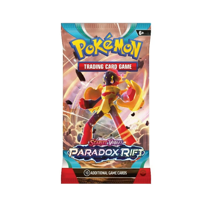 Pokémon TCG: Scarlet & Violet Paradox Rift Single Booster Pack (10 Cards)