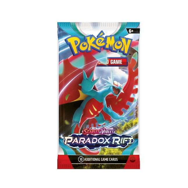 Pokémon TCG: Scarlet & Violet Paradox Rift Single Booster Pack (10 Cards)