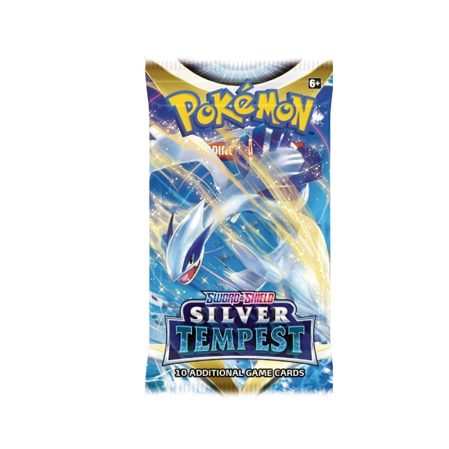 Pokémon TCG: Sword & Shield Silver Tempest Single Booster Pack (10 Cards)