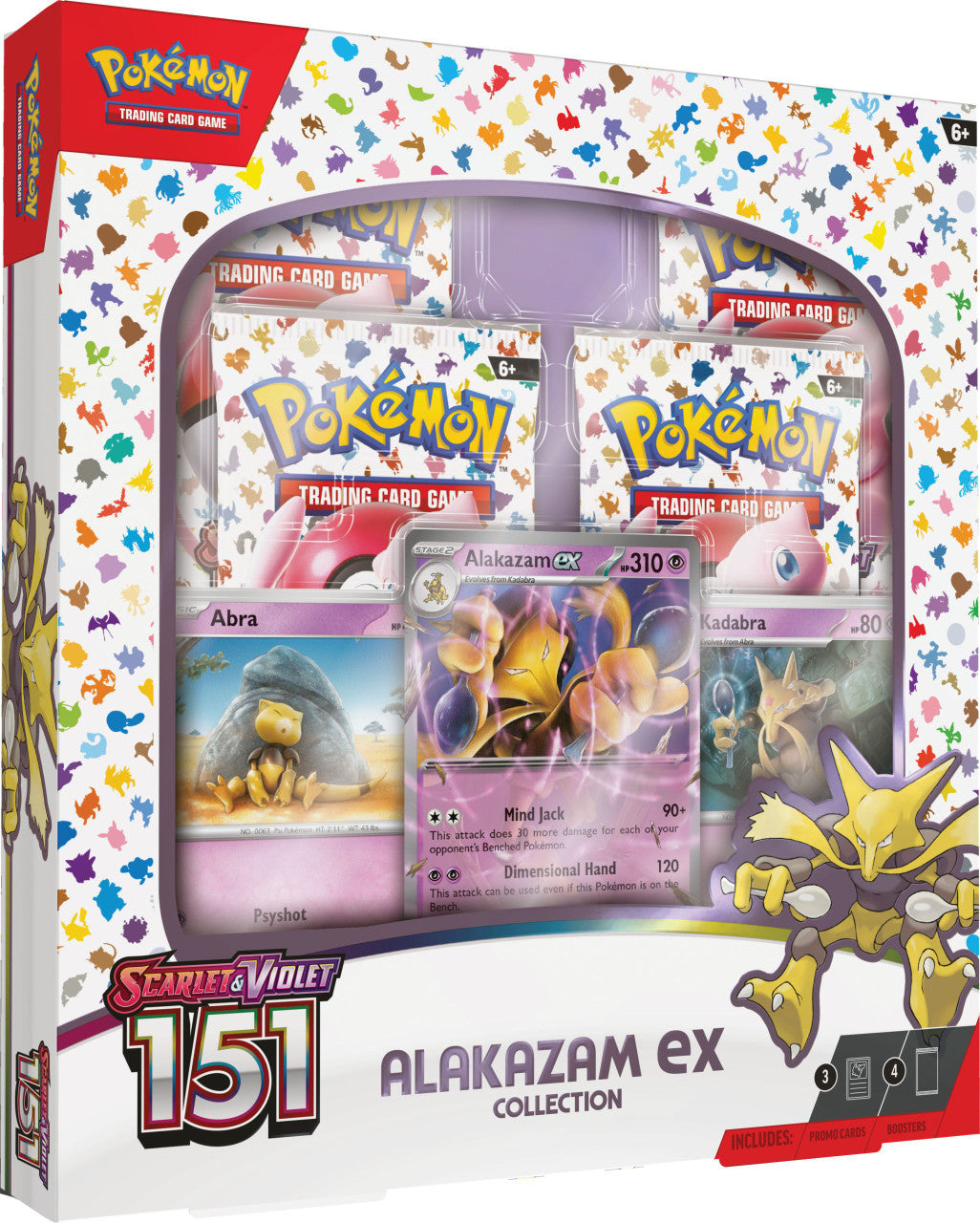 Pokémon TCG: Scarlet & Violet 151 Collection Box - Alakazam ex