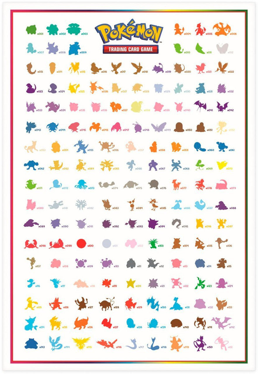 Pokémon TCG: Scarlet & Violet 151 Poster Collection