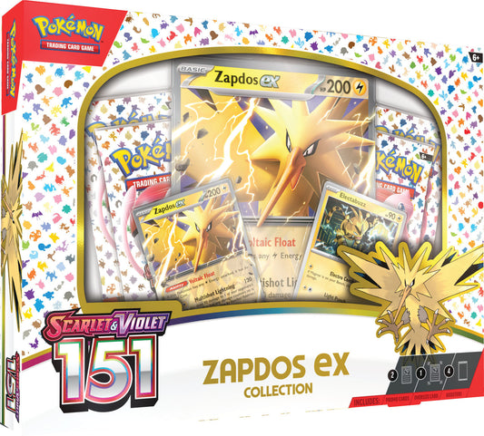 Pokémon TCG: Scarlet & Violet 151 Collection Box - Zapdos ex