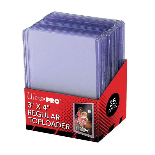 Ultra PRO 3" x 4" Regular Toploaders x25