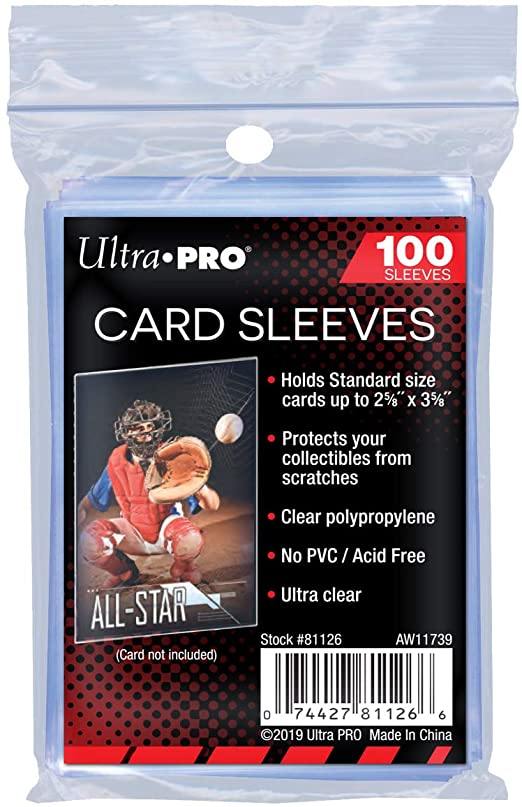 Ultra Pro Premium Storesafe Card Penny Sleeves x100