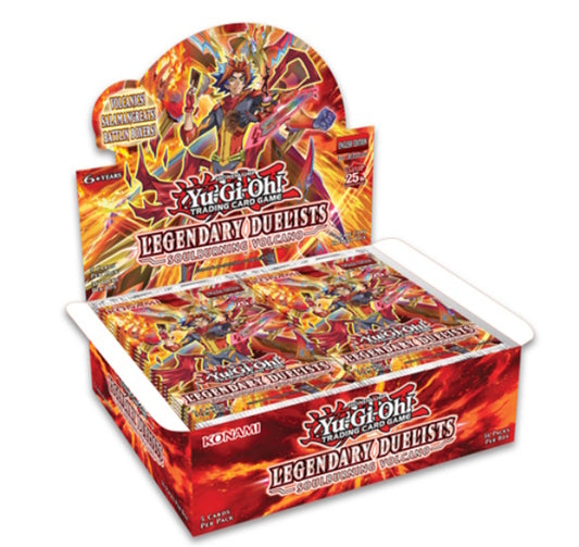 Yu-Gi-Oh! - Legendary Duelists: Soulburning Volcano Booster Box